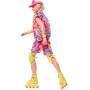 Mattel HRF28 Barbie The Movie Ken con abito da pattinatore in stile anni '80 e pattini in linea