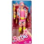 Mattel HRF28 Barbie The Movie Ken con abito da pattinatore in stile anni '80 e pattini in linea