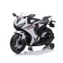 Moto elettrica per bambini Honda CBR 1000 12V con accelleratore a pedale con Luci a LED e Suoni integrati