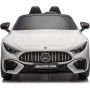 Macchina Elettrica Per Bambini 2 Posti Mercedes-AMG SL 63 con Telecomando Sedile in Pelle 12V Full Optional