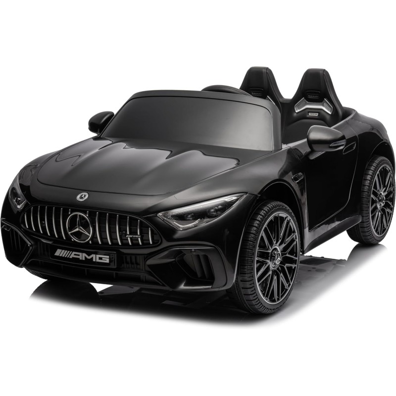 Macchina Elettrica Per Bambini 2 Posti Mercedes-AMG SL 63 con Telecomando  Sedile in Pelle 12V