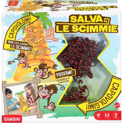 Gioco Salva Le Scimmie Originale Mattel 52563