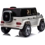 Macchina Elettrica Per Bambini Mercedes EQG 63 Concept Con Sedile in Pelle 4 Motori 12V Luci a LED e Telecomando