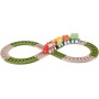 Chicco 115430 Baby Railway Trenino per Bambini con Locomotiva Vagoni e Gioco Forme Incastri