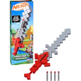 Hasbro F7597 Nerf Minecraft Heartstealer Sox Foil Spada lancia dardi