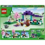 LEGO Minecraft 21253 Il Santuario degli Animali con stalla area picnic e tappeto per il riposo degli animali