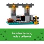 LEGO Minecraft 21252 L'Armeria Set con Personaggio Alex Accessori e Armi