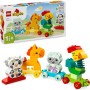 LEGO DUPLO 10412 Il Treno degli Animali Gioco Creativo per l'Apprendimento