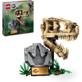 LEGO Jurassic World 76964 Fossili di Dinosauro: Teschio di T. Rex Kit con Fossile con Ossa