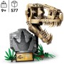 LEGO Jurassic World 76964 Fossili di Dinosauro: Teschio di T. Rex Kit con Fossile con Ossa