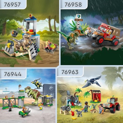 LEGO Jurassic World 76964 Fossili di Dinosauro: Teschio di T. Rex Kit con  Fossile con Ossa