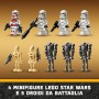 LEGO Star Wars 75372 Battle Pack Clone Trooper e Battle Droid con Veicolo Speeder Bike Tri-Droide e Postazione Difensiva