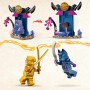 LEGO NINJAGO 71804 Mech da Battaglia di Arin di 2 Minifigure con Spade e Aliante