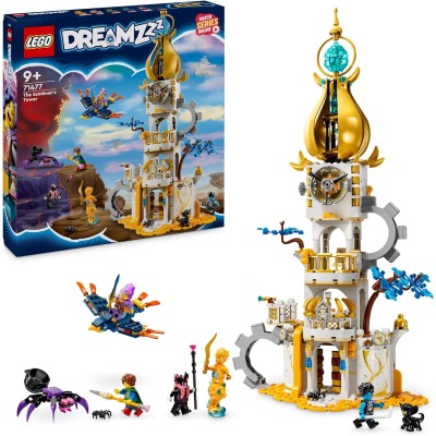 LEGO DREAMZzz 71477 La Torre di Sandman Castello Trasformabile con Minifigure, Animali e Creature Mitiche