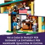 LEGO Friends 42620 Le Case di Olly e Paisley con 2 Casa sull'Albero 5 Mini Bamboline 1 Micro-Doll e 2 Animali Domestici
