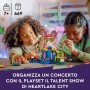 LEGO Friends 42616 Il Talent Show di Heartlake City con 4 Minifigure tra cui Ley-La Palco Girevole Strumenti e Accessori