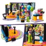 LEGO Friends 42610 Karaoke Party con Palco Girevole Microfoni 2 Minifigure di Liann e Nova e un Geco
