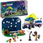 LEGO Friends 42603 Camping-Van Sotto le Stelle con Telescopio Auto 4x4 Minifigure di Nova e Aliya e un Cane