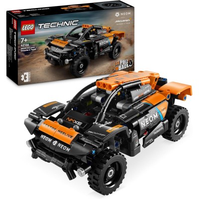 LEGO Technic 42166 NEOM McLaren Extreme E Team Race Car Fuoristrada con Funzione Pull-Back