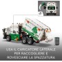 LEGO Technic 42167 Camion della Spazzatura Mack LR Electric Veicolo per la Raccolta dei Rifiuti