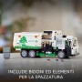 LEGO Technic 42167 Camion della Spazzatura Mack LR Electric Veicolo per la Raccolta dei Rifiuti