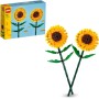 LEGO Creator 40524 Girasoli Set di Fiori Finti  Bouquet da Esporre come Accessorio o come Decorazione