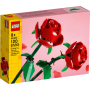 Lego Botanic 40460 Rose rosse Set di Fiori Finti da Costruire Bouquet da Esporre come Accessorio o come Decorazione