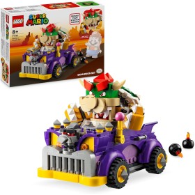 LEGO Super Mario 71431 Pack di Espansione Il Bolide di Bowser con Personaggio e Macchina LEGO Super Mario 71431 Pack di Espansione Il Bolide di Bowser con Personaggio e Macchina