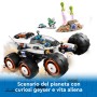 LEGO City 60431 Rover Esploratore Spaziale e Vita Aliena con Robot 2 Minifigure di Astronauti e 2 Alieni