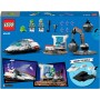 LEGO City 60429 Navetta Spaziale e Scoperta di Asteroidi con Astronave Laboratorio Gru 2 Minifigure di Astronauti e Alieno