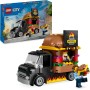 LEGO City 60404 Furgone degli Hamburger Camion Food Truck con Accessori e 2 Minifigure