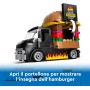 LEGO City 60404 Furgone degli Hamburger Camion Food Truck con Accessori e 2 Minifigure