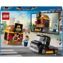 LEGO City 60404 Furgone degli Hamburger Camion Food Truck con Accessori e 2 Minifigure