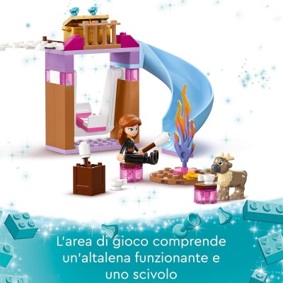 LEGO 43205 - Disney Princess Il Grande Castello delle Avventure con Mini  Bamboline delle Principesse Ariel, Rapunzel e Biancanev