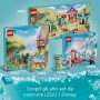 LEGO Disney Princess 43238 Castello di Ghiaccio di Elsa di Frozen Palazzo delle Principesse con Minifigure e 2 Animali