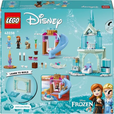 LEGO Principessa Disney 43204 Divertimento al Castello di Anna e Olaf, con  Personaggi Frozen, Giochi per