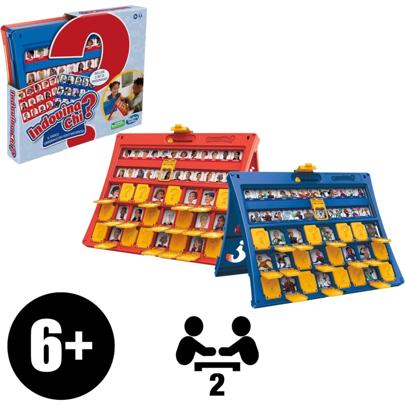 Hasbro ‎F6105103 Indovina chi? L'originale gioco di ipotesi