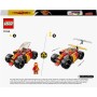 LEGO NINJAGO 71780 Auto da Corsa Ninja di Kai EVOLUTION 2in1 Macchina e Fuoristrada