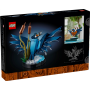 Lego Icons 10331 Martin Pescatore, set per amanti degli uccelli e dell'ornitologia