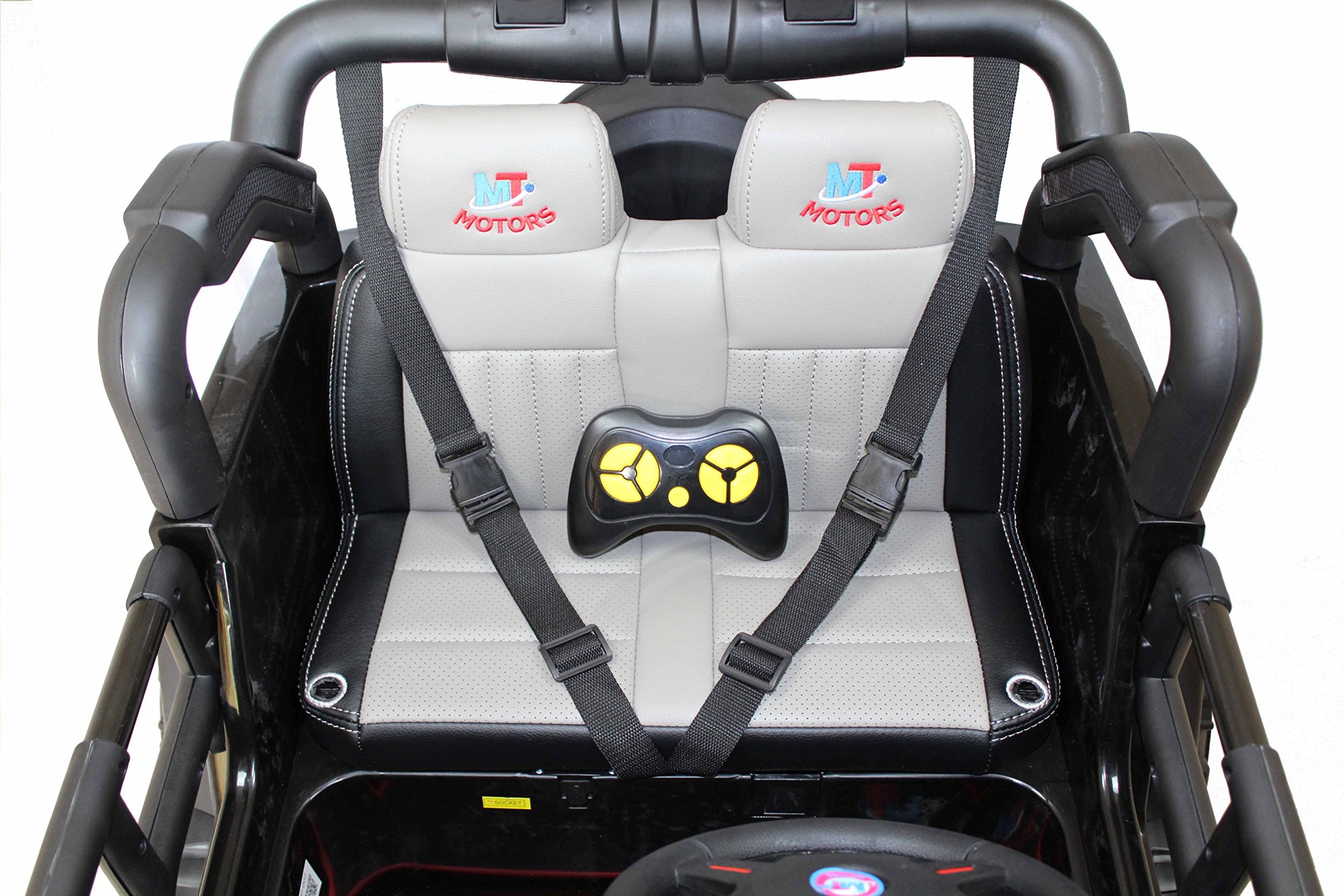 Auto Elettrica Macchina Per Bambini 2 Posti Maxi Fuoristrada 12V con Telecomando - Foto 64 di 65