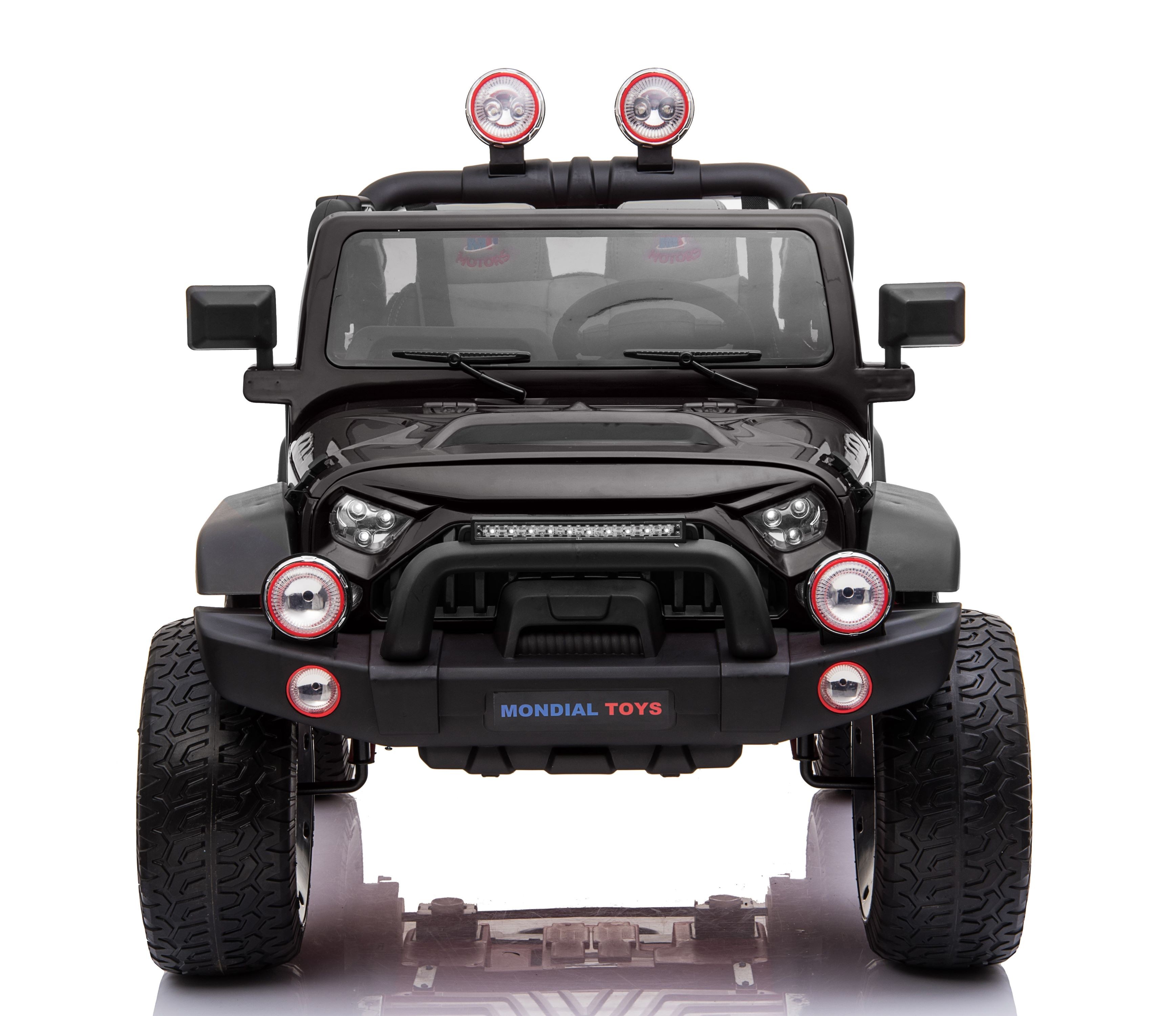 Auto Elettrica Macchina Per Bambini 2 Posti Maxi Fuoristrada 12V con Telecomando - Foto 59 di 65