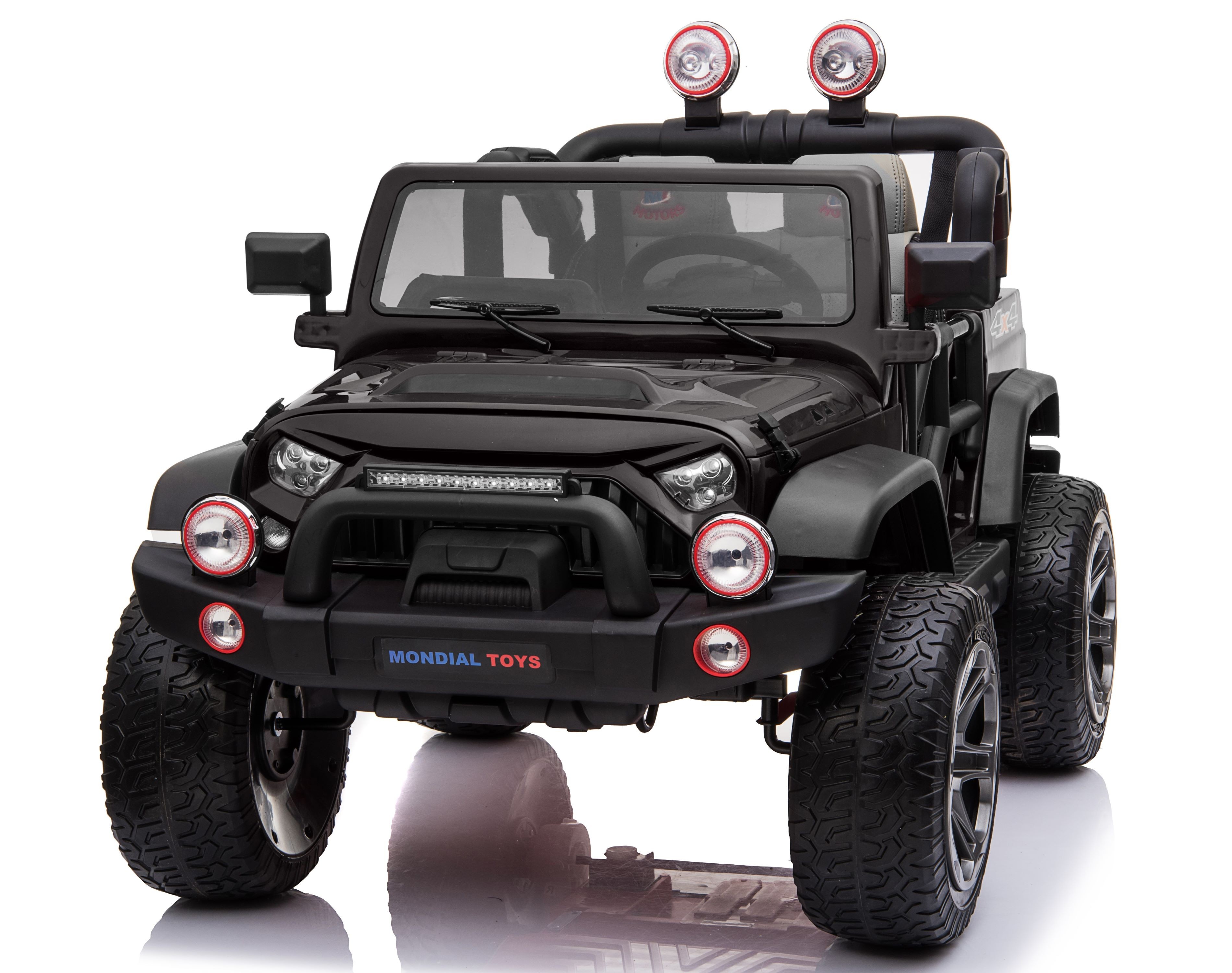 Auto Elettrica Macchina Per Bambini 2 Posti Maxi Fuoristrada 12V con Telecomando - Foto 57 di 65