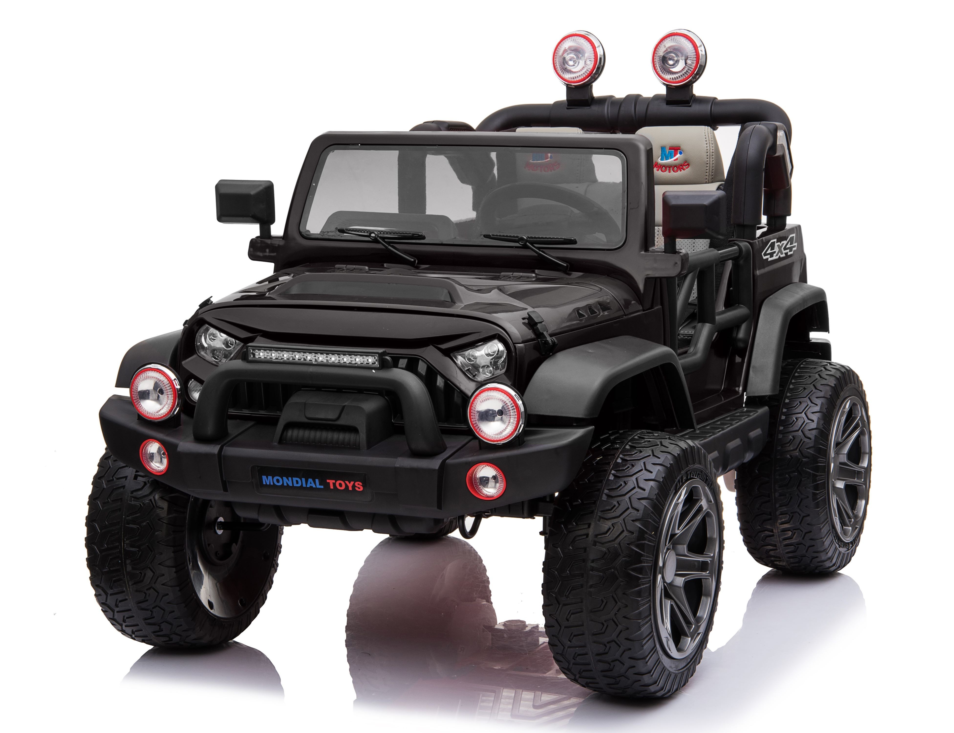 Auto Elettrica Macchina Per Bambini 2 Posti Maxi Fuoristrada 12V con Telecomando - Foto 62 di 65
