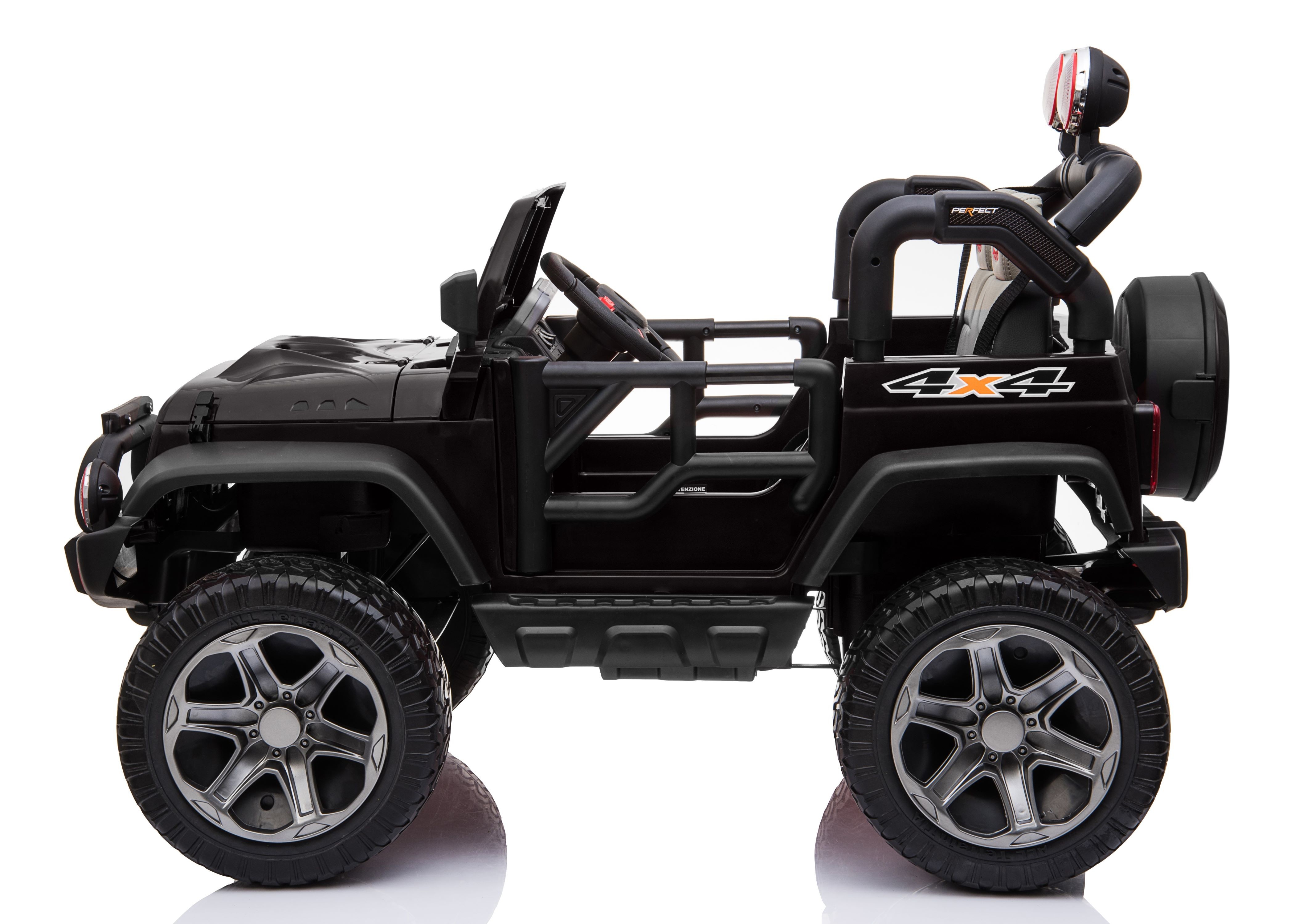 Auto Elettrica Macchina Per Bambini 2 Posti Maxi Fuoristrada 12V con Telecomando - Foto 58 di 65