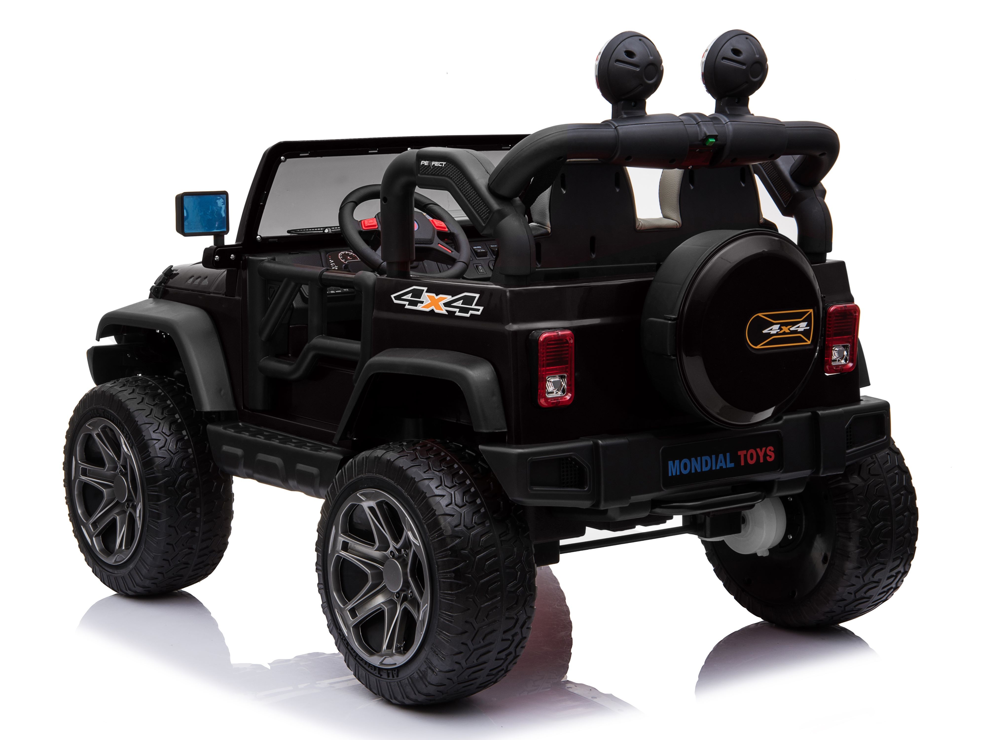 Auto Elettrica Macchina Per Bambini 2 Posti Maxi Fuoristrada 12V con Telecomando - Foto 61 di 65