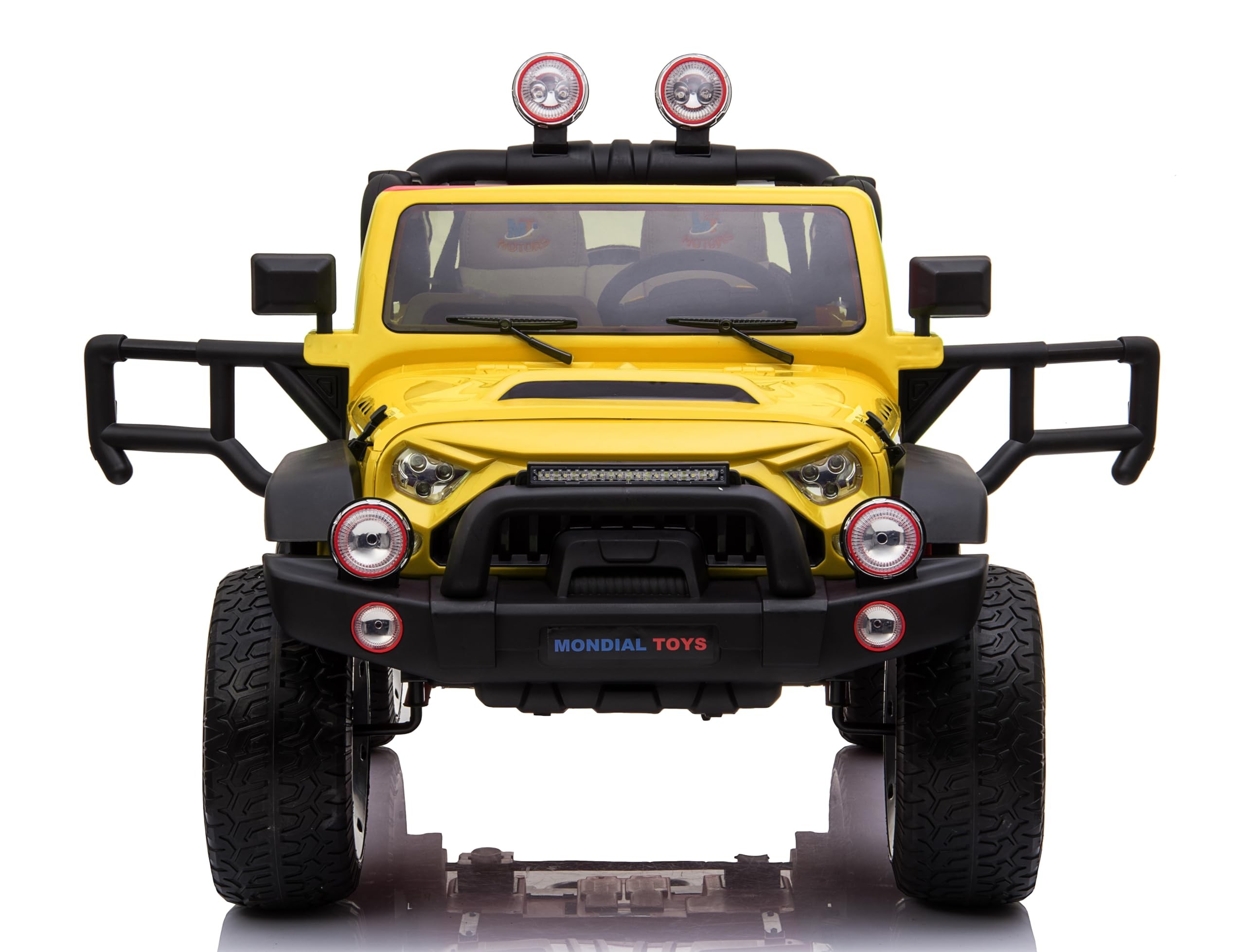 Auto Elettrica Macchina Per Bambini 2 Posti Maxi Fuoristrada 12V con Telecomando - Foto 55 di 65