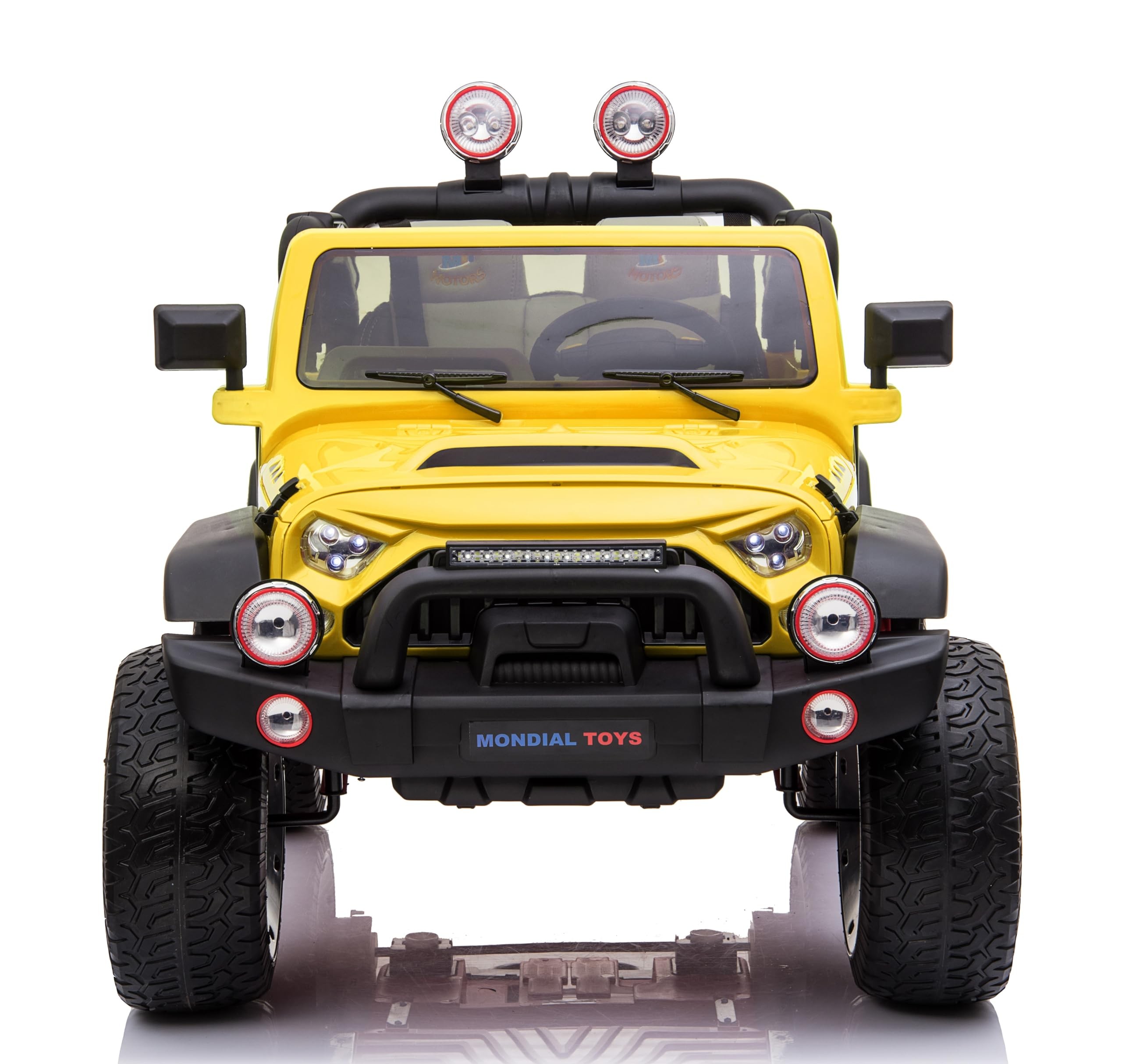 Auto Elettrica Macchina Per Bambini 2 Posti Maxi Fuoristrada 12V con Telecomando - Foto 52 di 65
