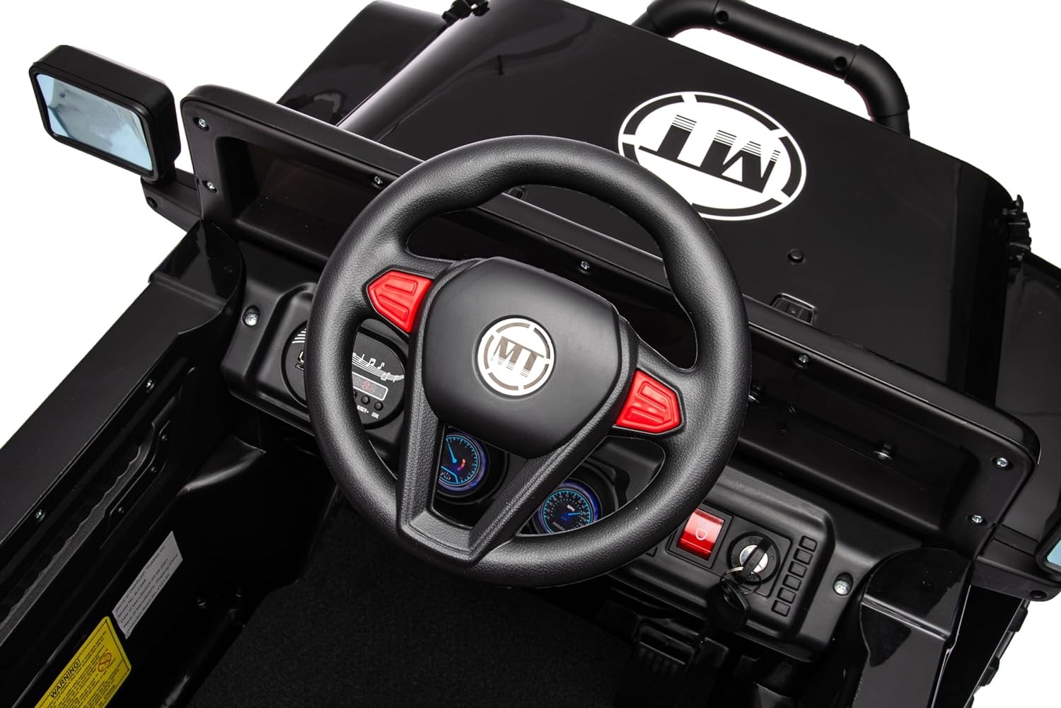 Auto Elettrica Macchina per Bambini Fuoristrada Off-Road con Sedile in Pelle e T - Foto 50 di 90