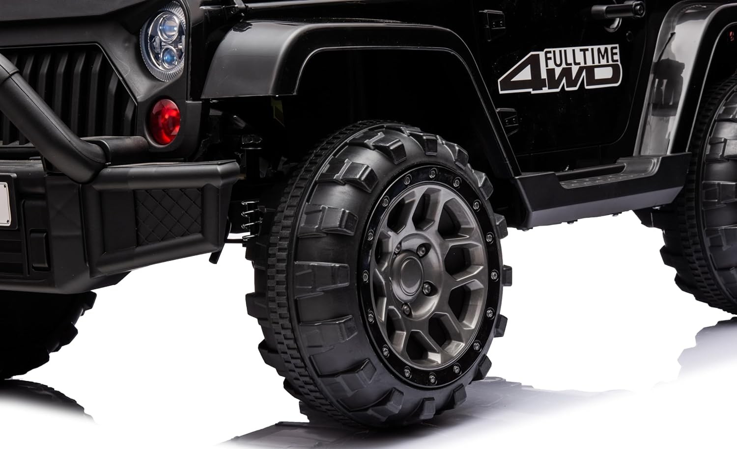 Auto Elettrica Macchina per Bambini Fuoristrada Off-Road con Sedile in Pelle e T - Foto 47 di 90