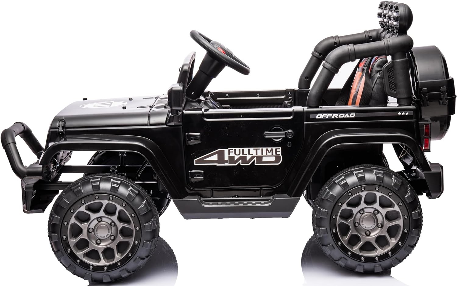 Auto Elettrica Macchina per Bambini Fuoristrada Off-Road con Sedile in Pelle e T - Foto 45 di 90